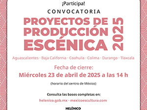 Proyectos de Producción Escénica 2025