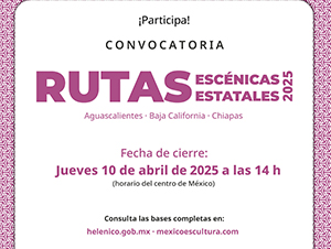 Rutas Escénicas Estatales 2025