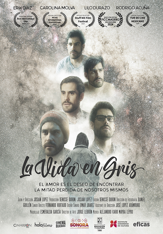 La vida en gris (México, 2023) Drama, 93 min. B-15 | Dir. Josián López