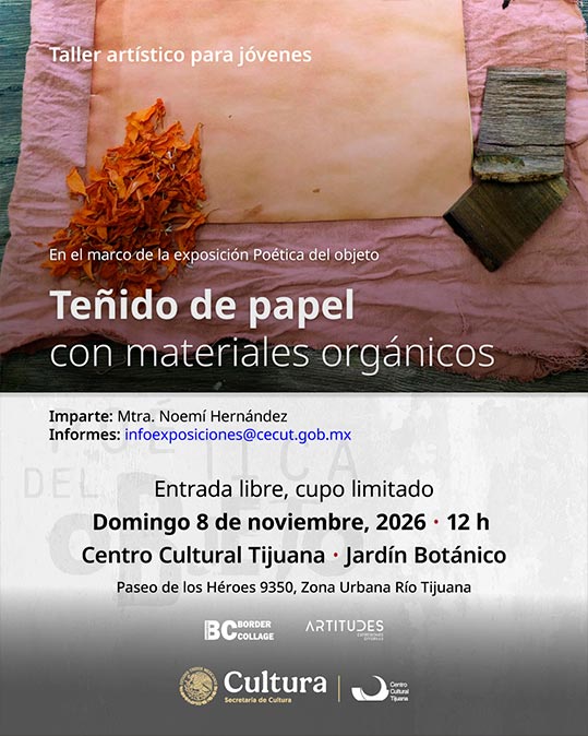 Teñido de papel con materiales orgánicos 