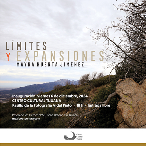 Inauguración 6 de diciembre<br>
Límites y expansiones<br>
Mayra Huerta 