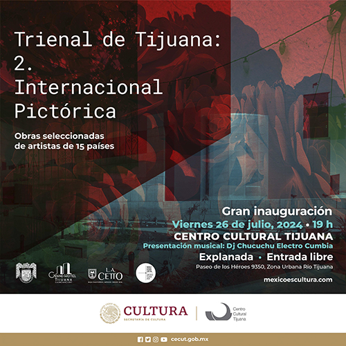 Gran inauguración<br>
Trienal de Tijuana: 2. Internacional Pictórica

