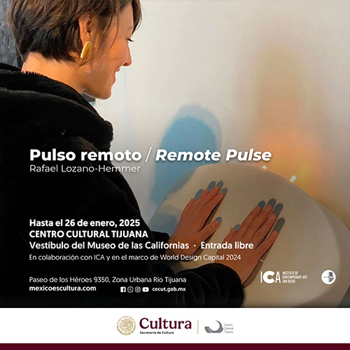 Pulso remoto / Remote Pulse<br>  
Rafael Lozano-Hemmer