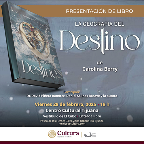 Presentación de libro: La geografía del destino, de Judith Moreno Berry