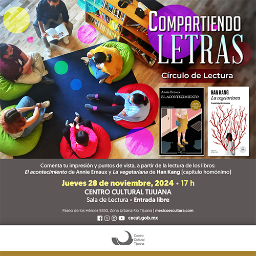 Compartiendo letras. Círculo de lectura 