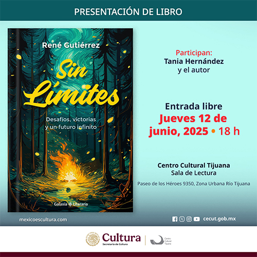 Presentación de libro: Sin límites: desafíos, victorias y un futuro infinito, de René Gutiérrez