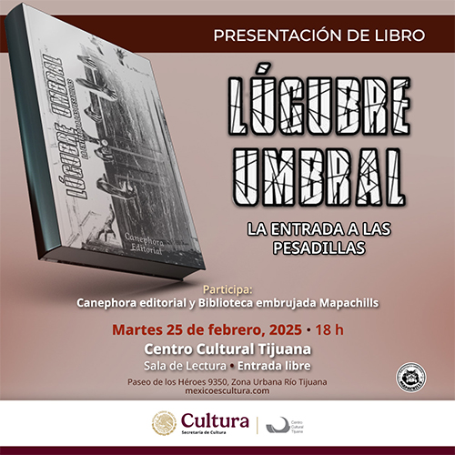 Presentación de libro: Lúgubre Umbral, la entrada a las pesadillas