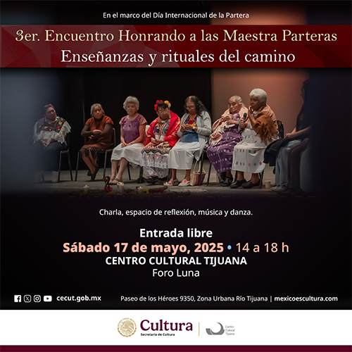 3er Encuentro Honrando a las Maestra Parteras<br>
Enseñanzas y rituales del camino