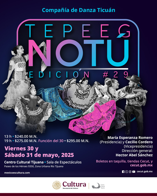 XXIX Encuentro Binacional de Danza Folklórica Tepeeg Notú