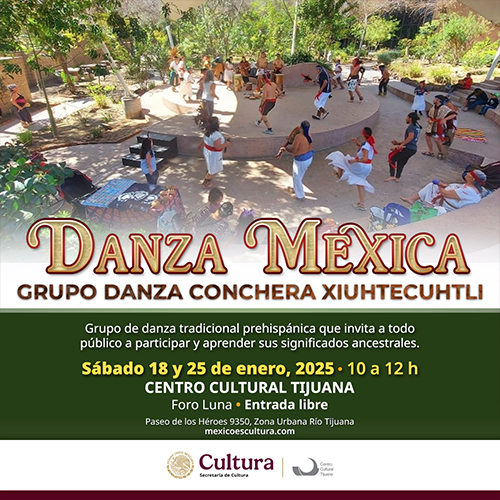 Danza Mexica con el grupo Danza Conchera Xiuhtecuhtli 